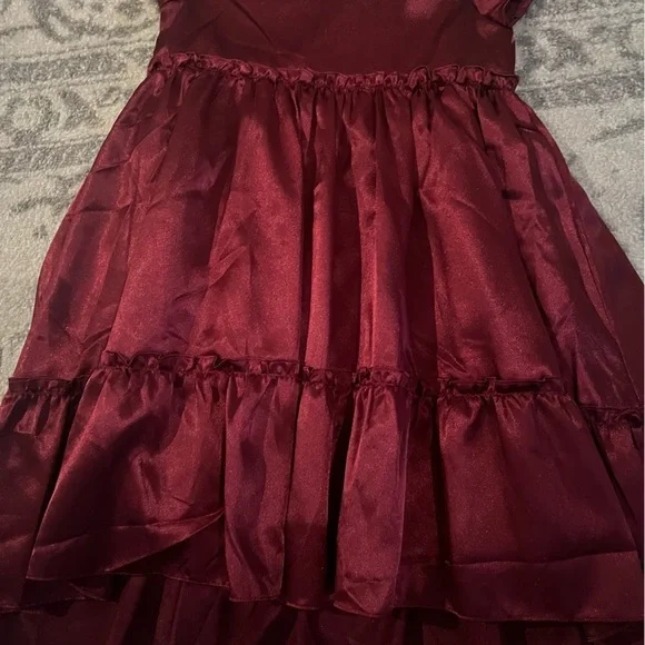 SOLD Joyfolie Lorelei Dress (Burgandy) - Picture 10 of 11